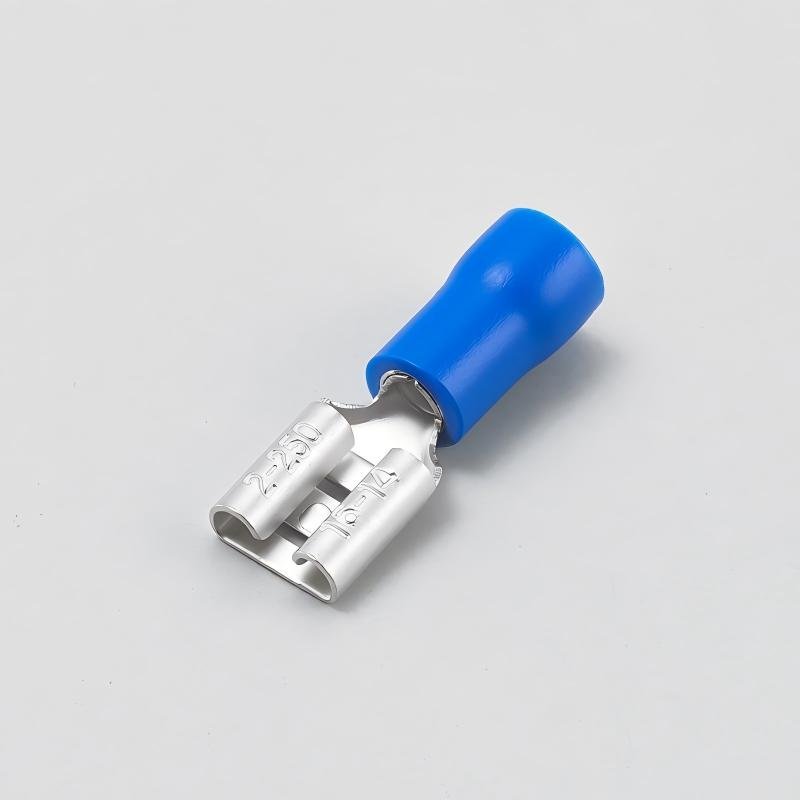 VINYL-INSULATED DOUBLE CRIMP FEMALE DISCONNECTORS(FDD SERIES)
