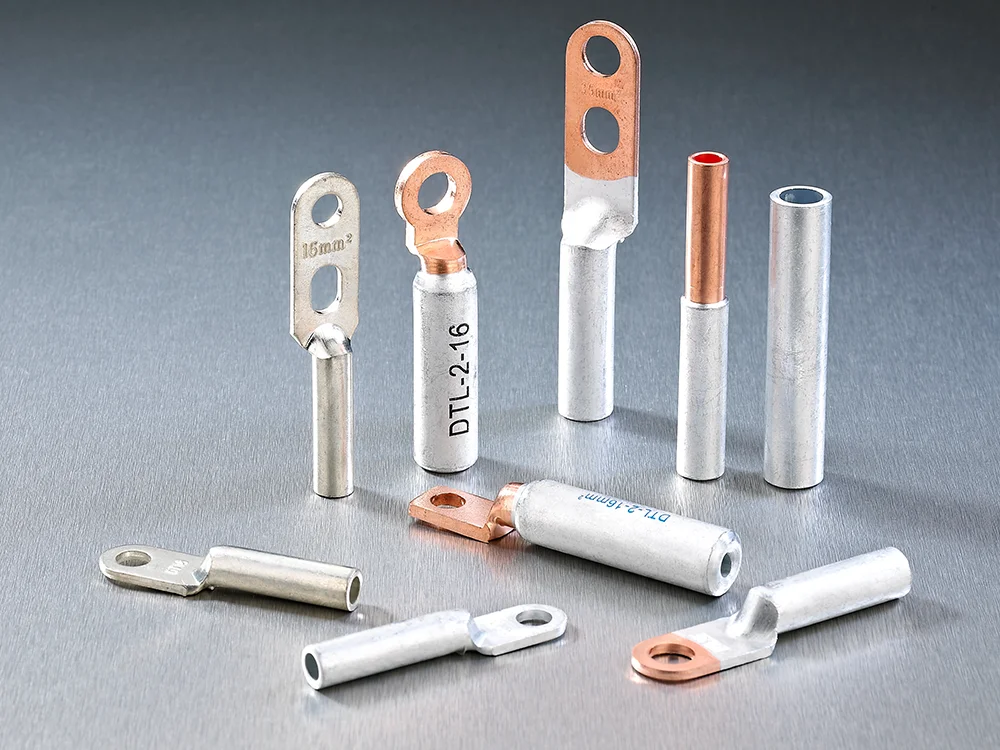 Copper and aluminum terminals