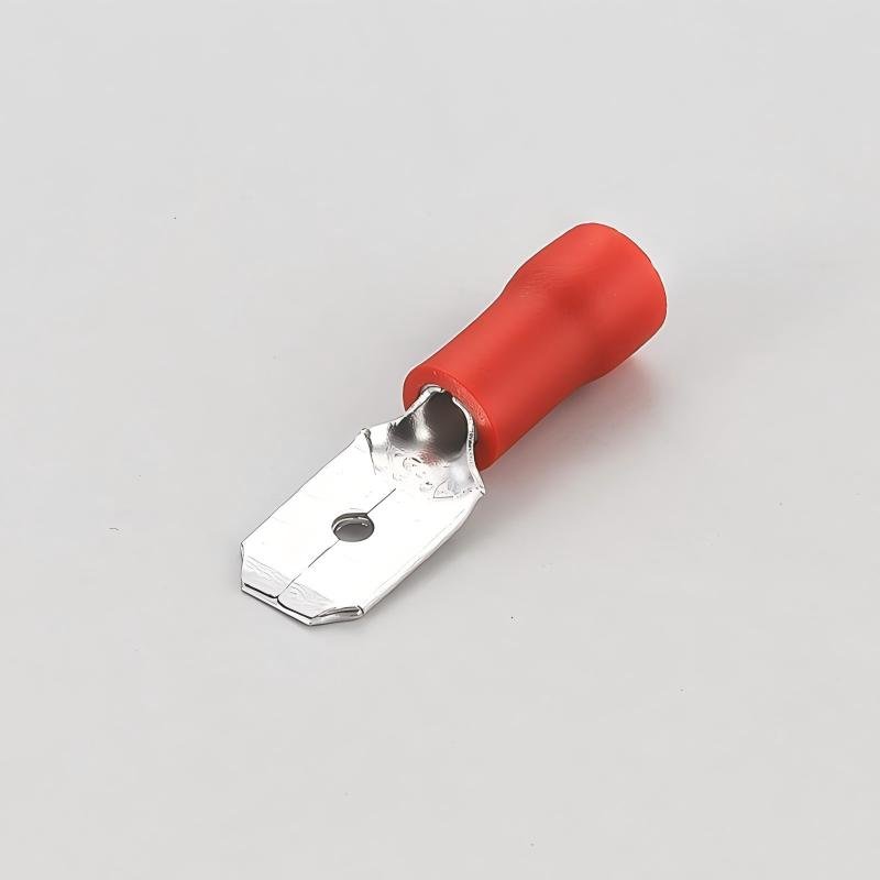 VINYL-INSULATED DOUBLE CRIMP MALE DISCONNECTORS(MDD SERIES)
