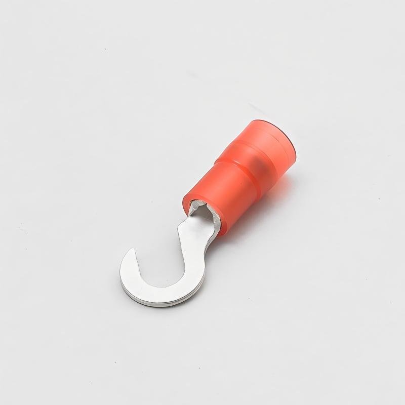 NYLON-INSULATED DOUBLE CRIMP HOOK TERMINALS（HNYD SERIES）