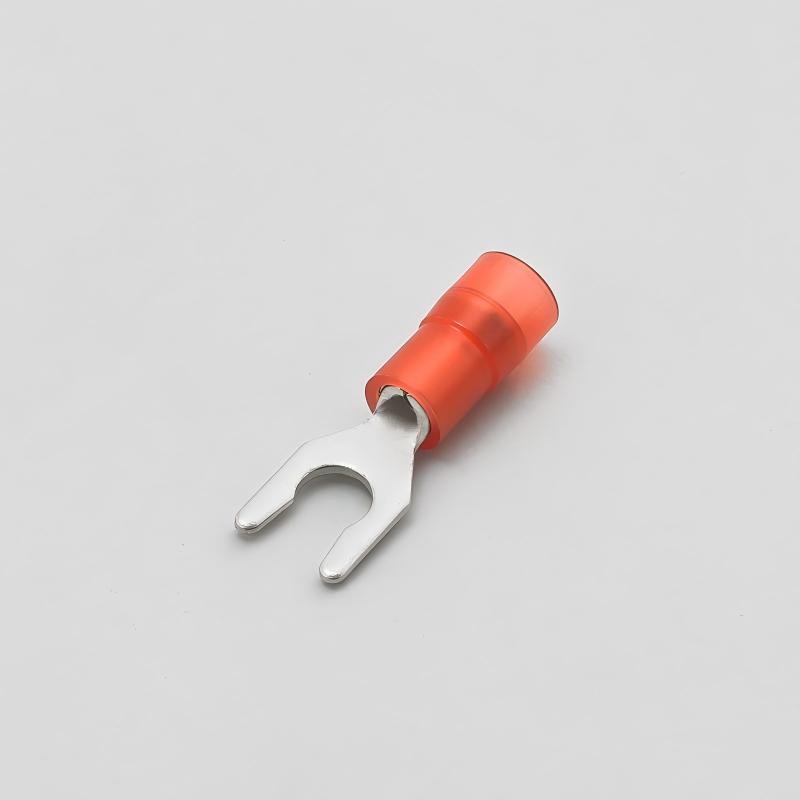 NYLON-INSULATED DOUBLE CRIMP LOCKING SPADE TERMINALS（LSNYD SERIES）