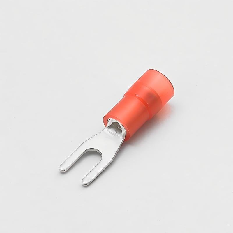 NYLON-INSULATED DOUBLE CRIMP SPADE TERMINALS（SNYD SERIES）